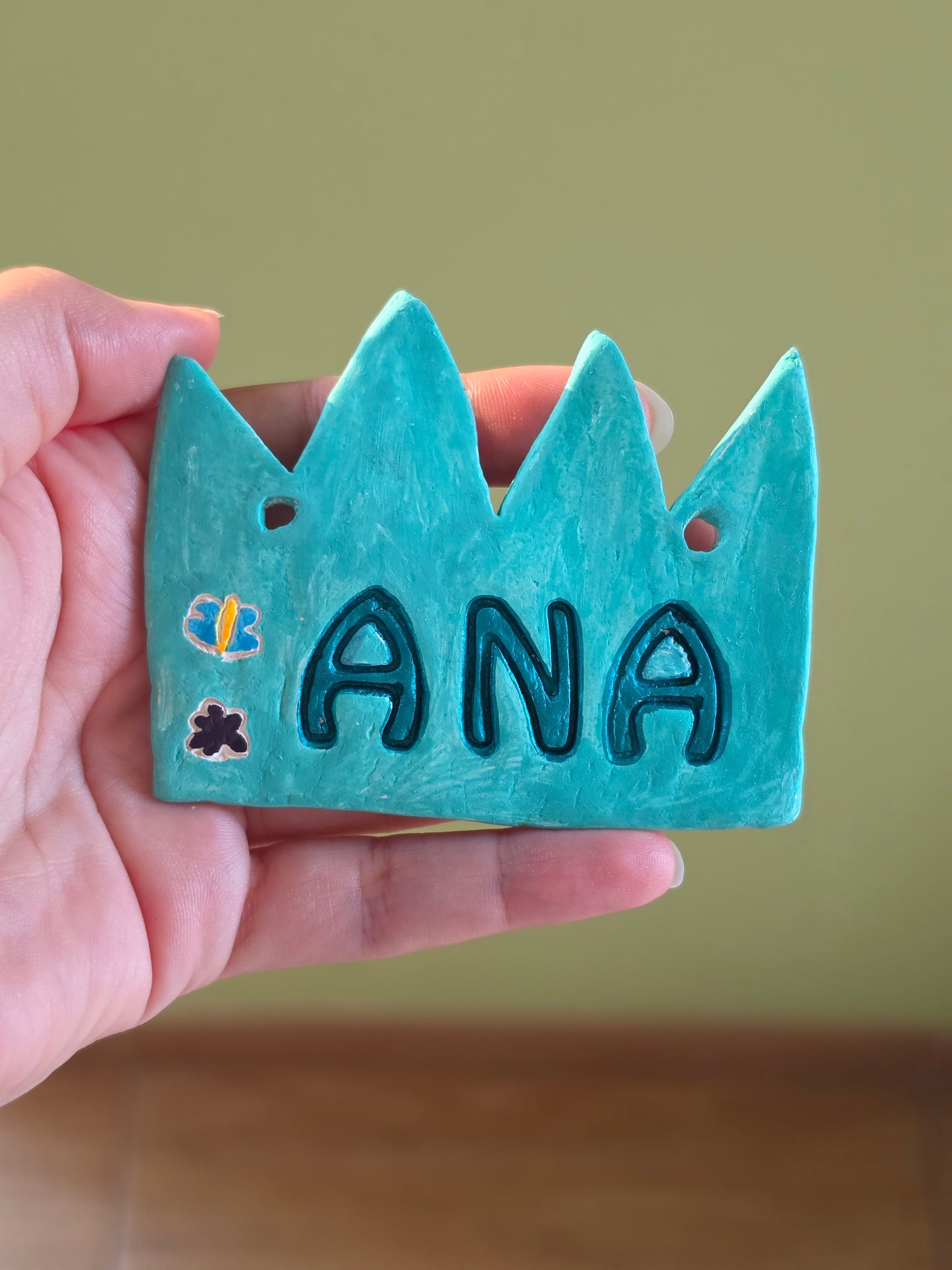 Carteles con nombre personalizados con formas