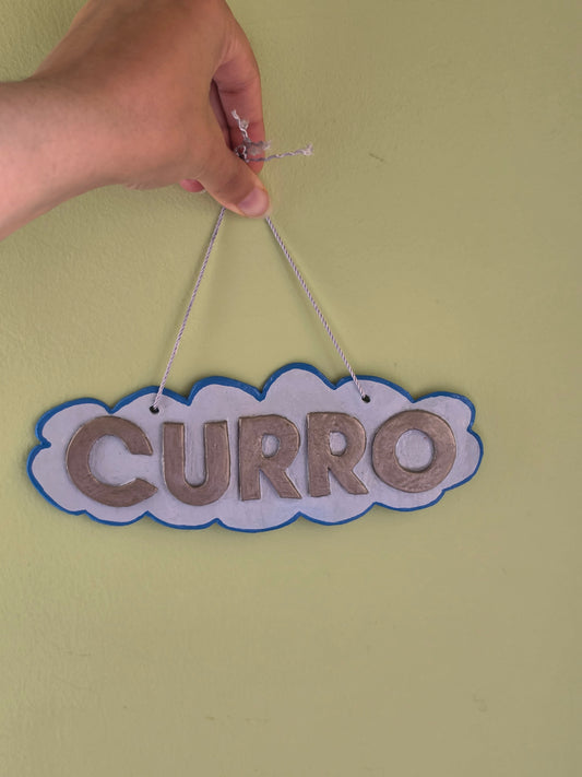 Carteles con nombre personalizados con formas