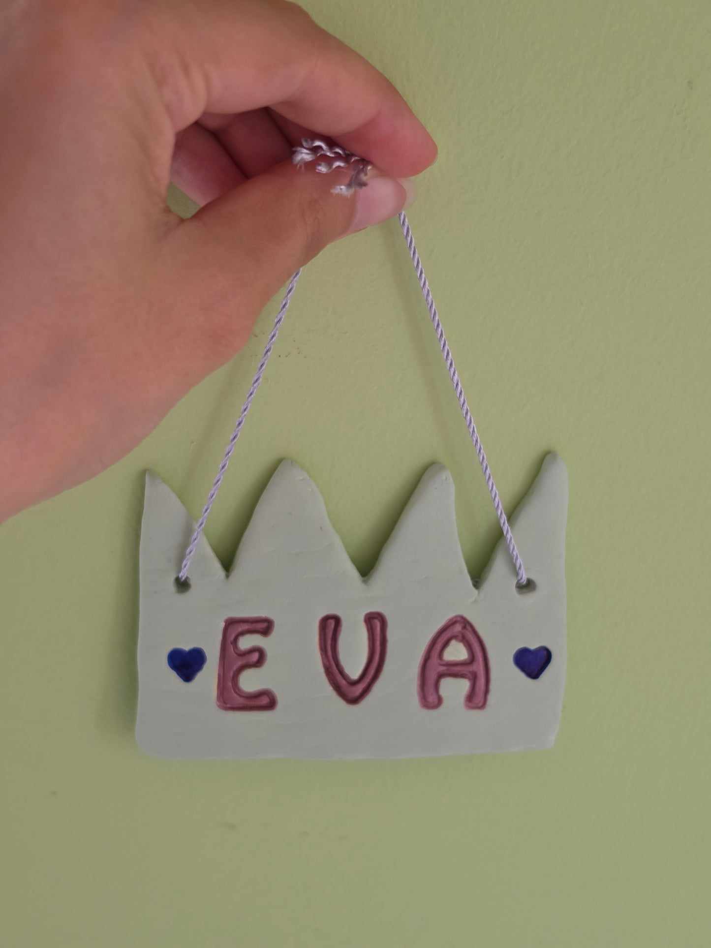 Carteles con nombre personalizados con formas