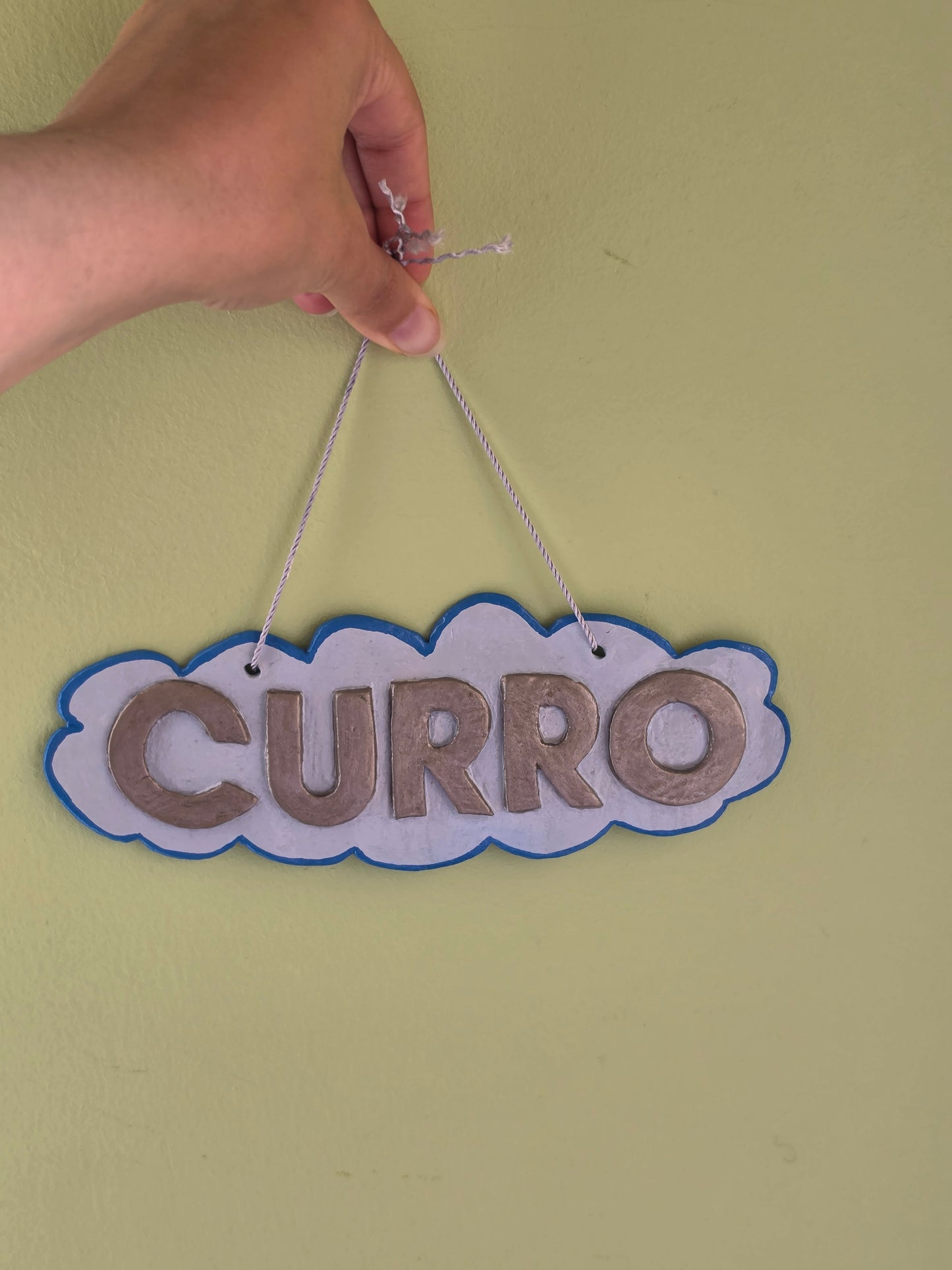Carteles con nombre personalizados con formas