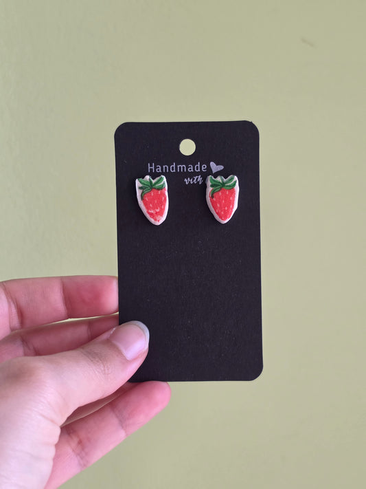 Pendientes de Fresas