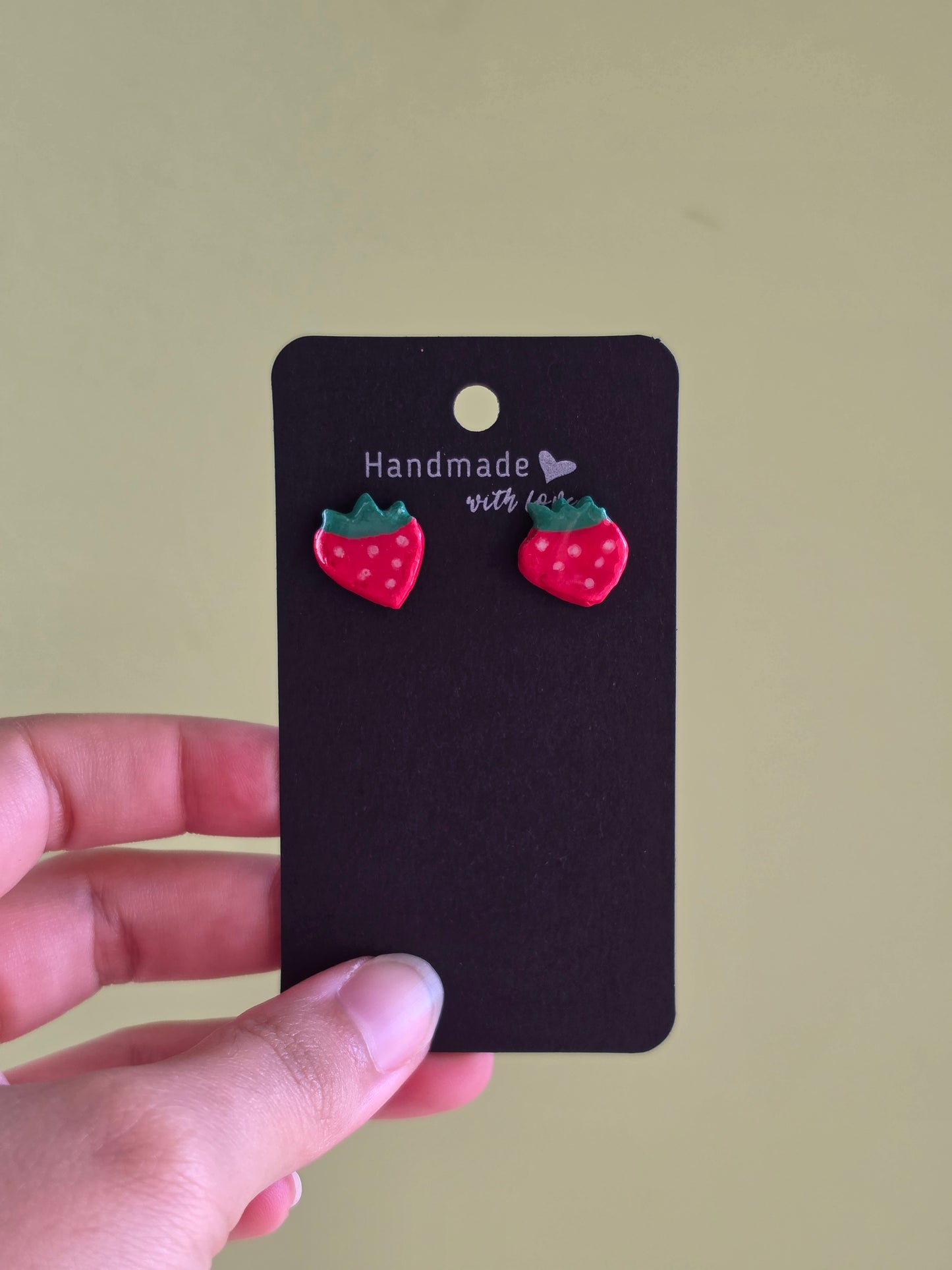 Pendientes de Fresas